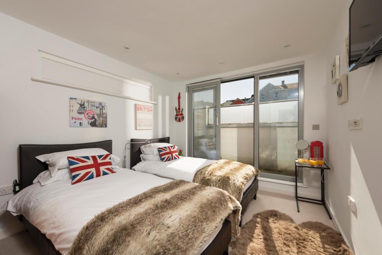 Fistral Beach Penthouse, Newquay 卡兰斯拓克 外观 照片