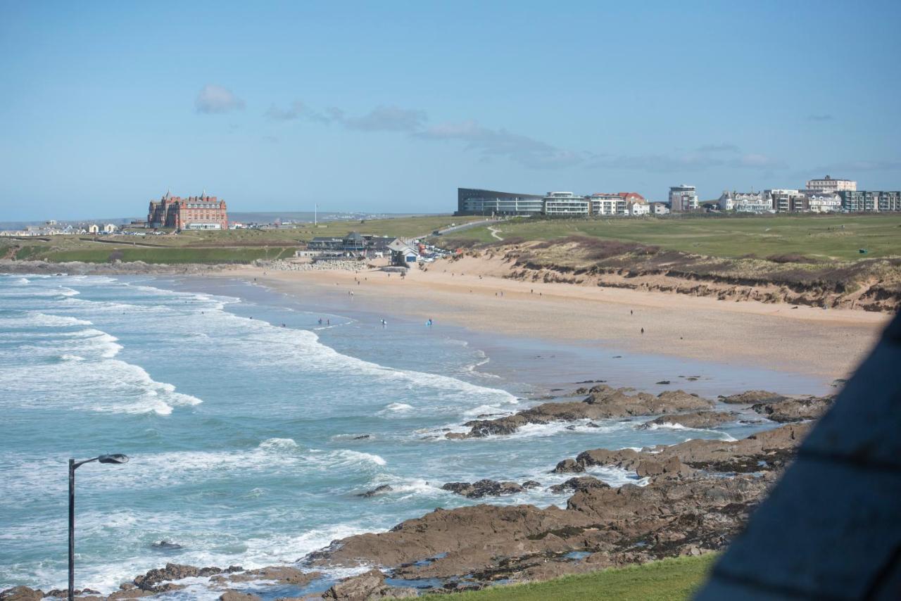 Fistral Beach Penthouse, Newquay 卡兰斯拓克 外观 照片