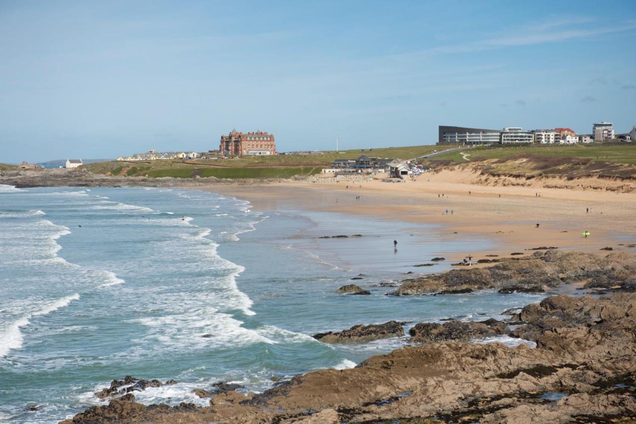 Fistral Beach Penthouse, Newquay 卡兰斯拓克 外观 照片